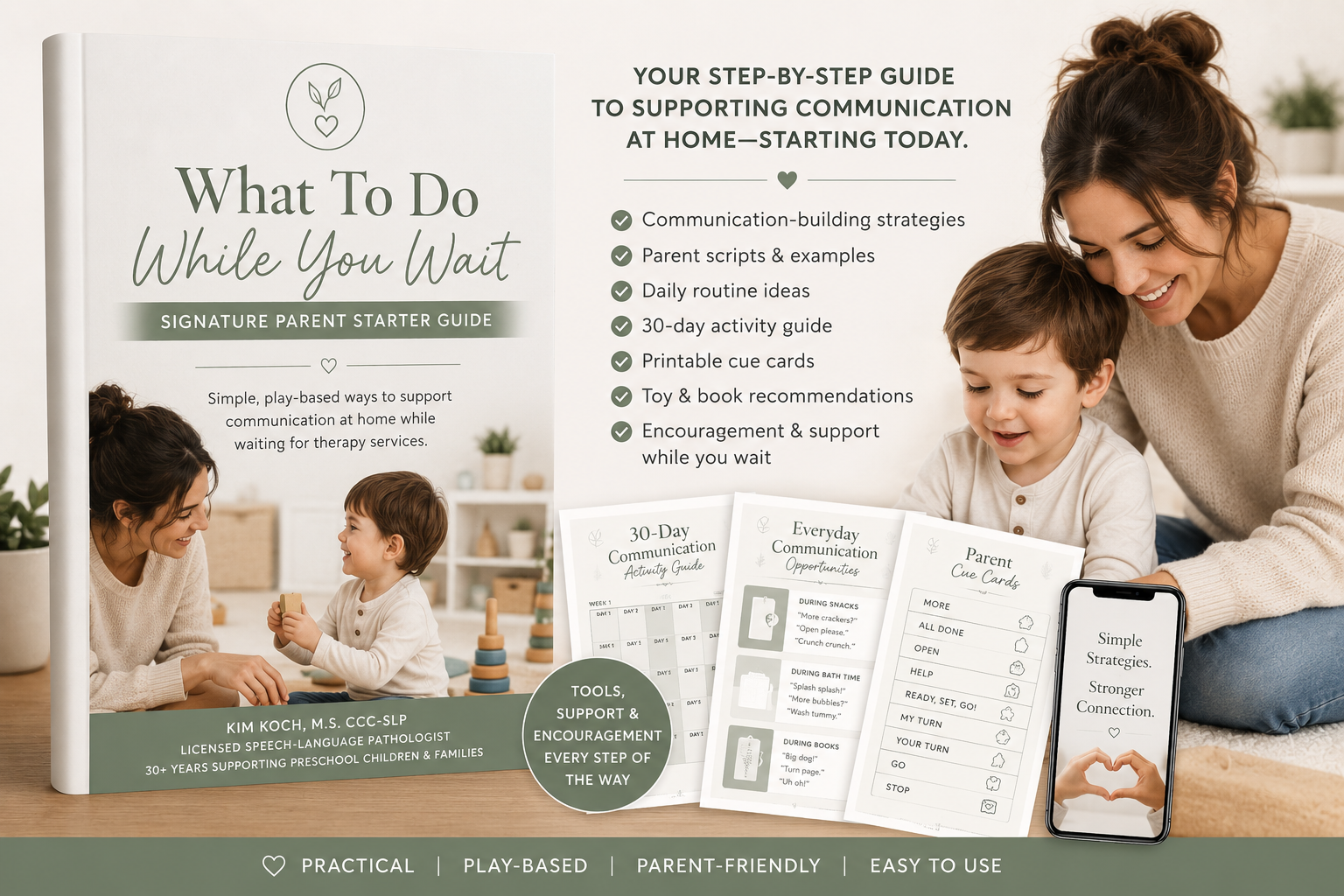 The Parent Starter Plan guide and printable toolkit preview